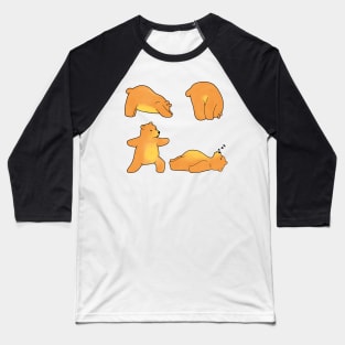 Yoga bear Baseball T-Shirt